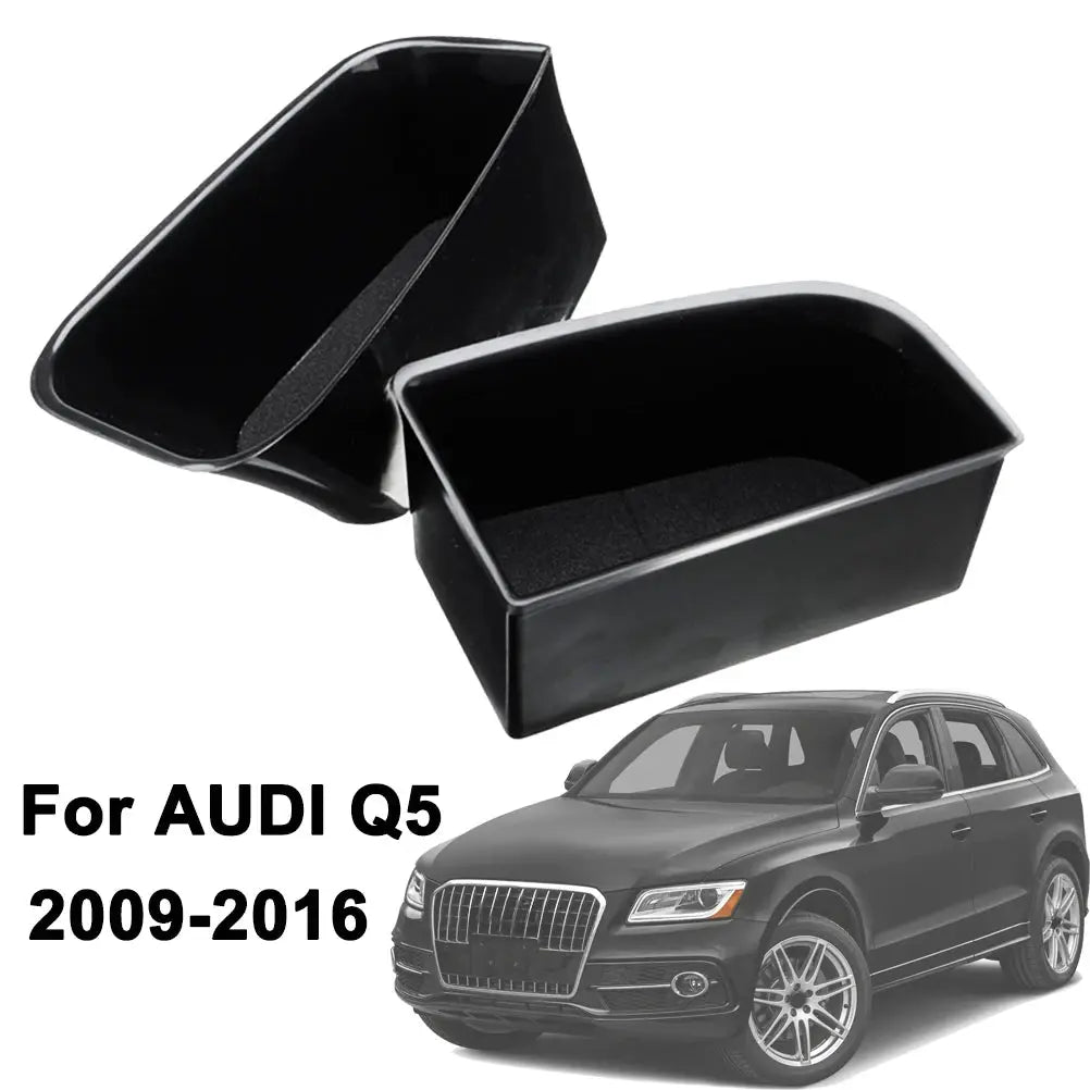 For AUDI Q5 2009 2010 2011 2012 2013 2014 2015 2016 Door Storage Box Glove Organizer Phone Container Armrest Handle Pocket Cars by InterCyprus Trading Ltd