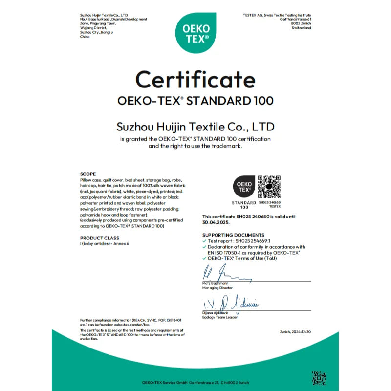 Natural Mulberry Silk Pillow Case &ndash; Luxurious Comfort and Softness