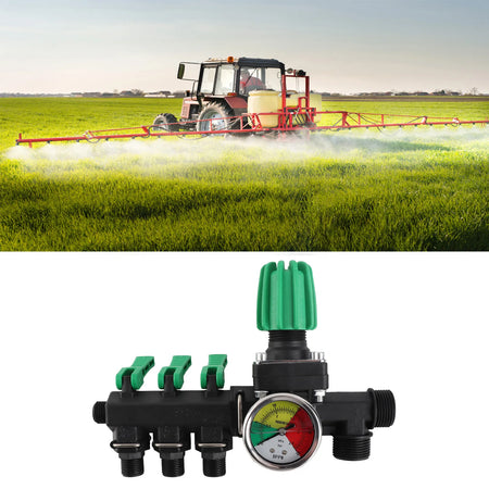 Agricultural Sprayer 3 Way Water Splitter Valve &ndash; EasyMount
