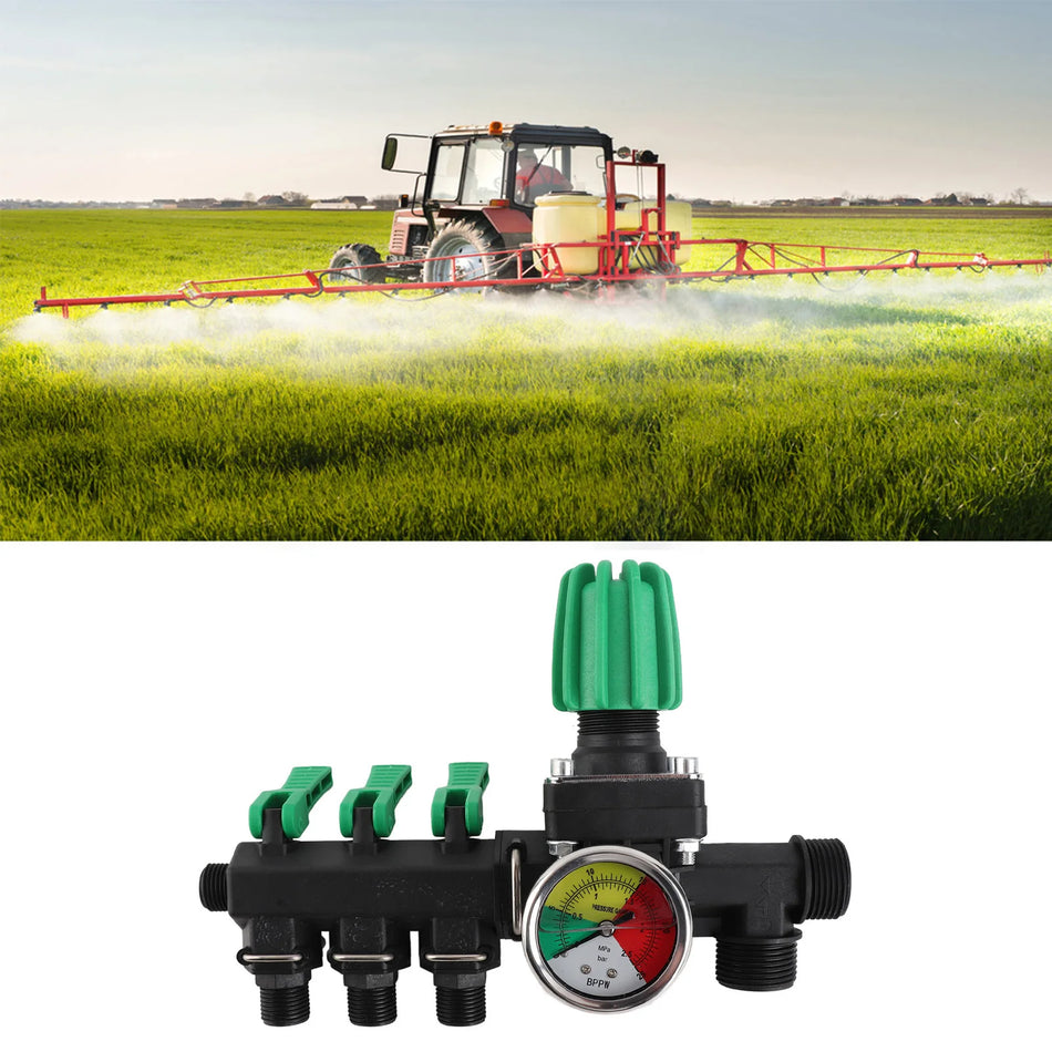Agricultural Sprayer 3 Way Water Splitter Valve &ndash; EasyMount