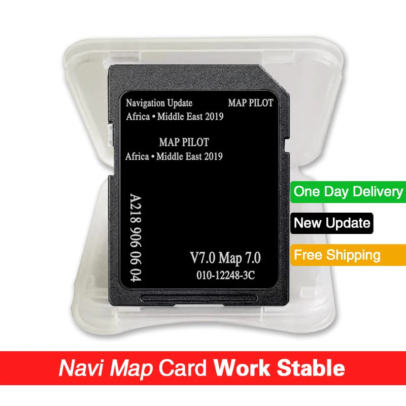 Mercedes SD Card A2189060604 V7 &ndash; Africa Map Upgrade CHINA / A2189060604-V7