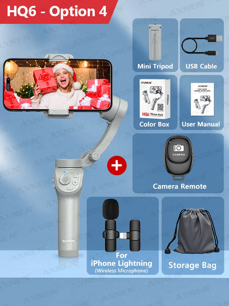 AXNEN HQ6 Gimbal &ndash; Smart Tracking and Stabilization AXNEN HQ6 Option4 / CHINA