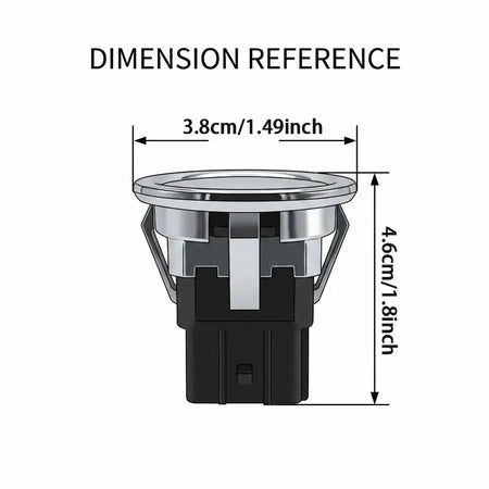 Engine Start Stop Button For MG ZS HS EV Dashboard by InterCyprus Trading Ltd