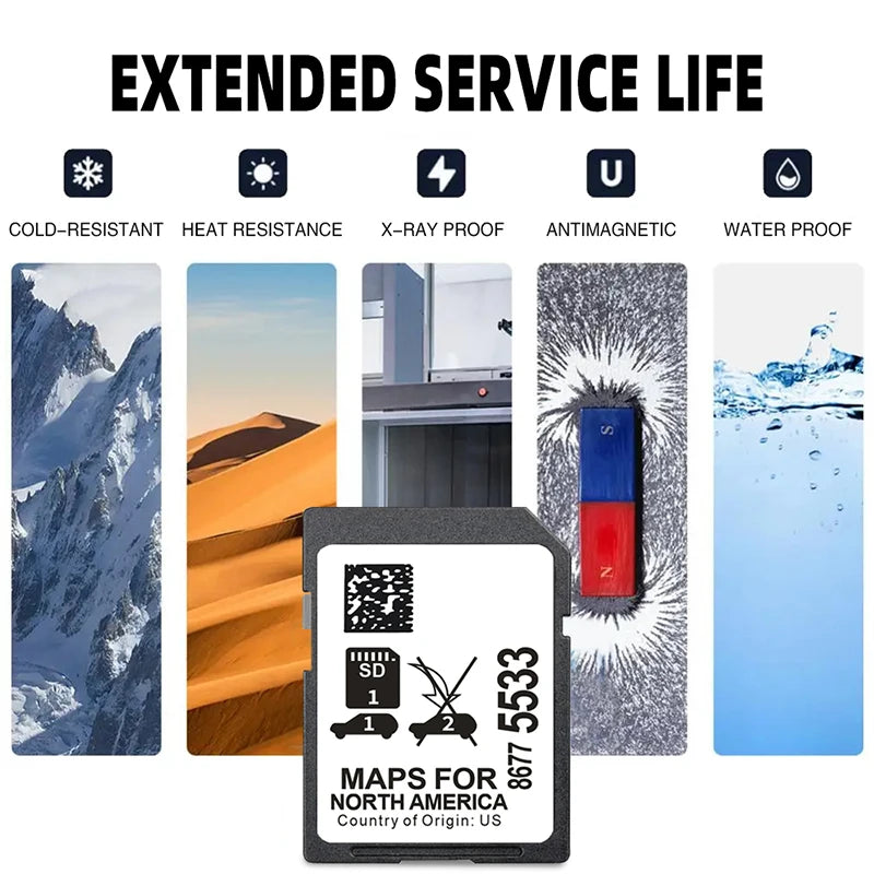 GM 8677-5533 North America 2023 8GB SD Card &ndash; GPS Maps