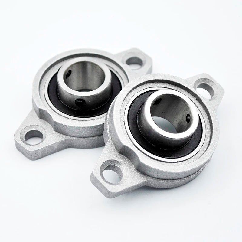 KFL002 15mm Zinc Alloy Pillow Block Bearing - Ultra-Compact