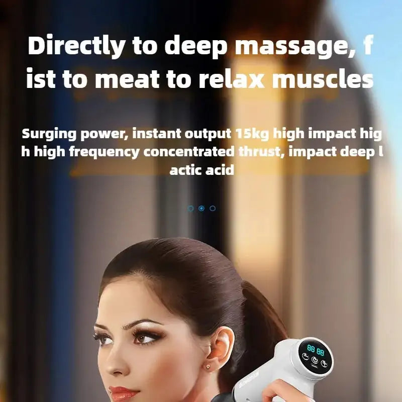 Jaiyorl Fascial Massage Gun Perkussionsmassager Rygg