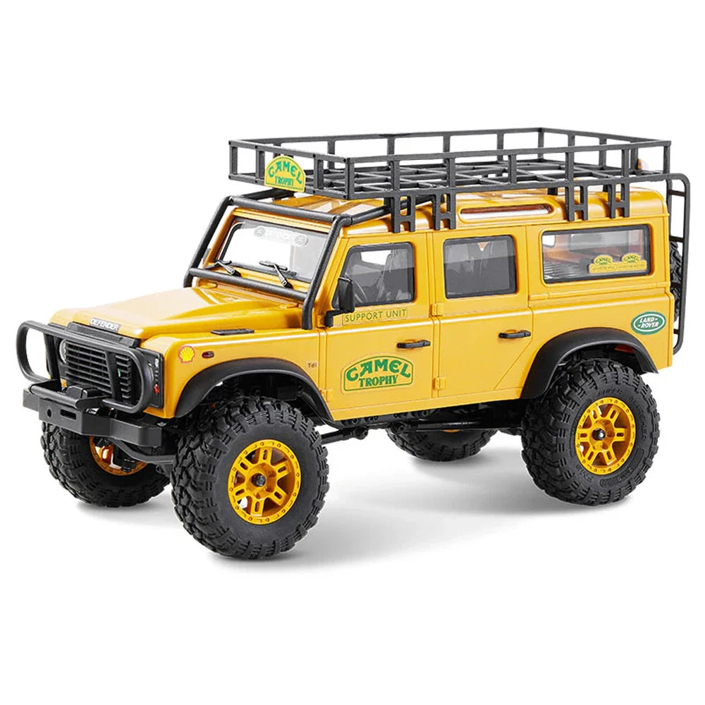 FMS Mini 1/24 FCX24M Land Rover Series RC Off-Road 4x4 Vehicle - Ultimate Remote Control Crawler for Adventure FMS12482RTRYL