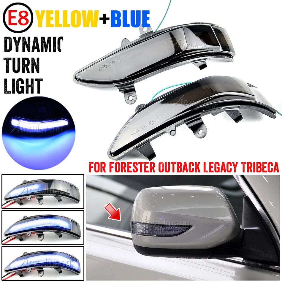 Luces de Señal de Giro LED para Subaru Forester Outback Legacy Tribeca