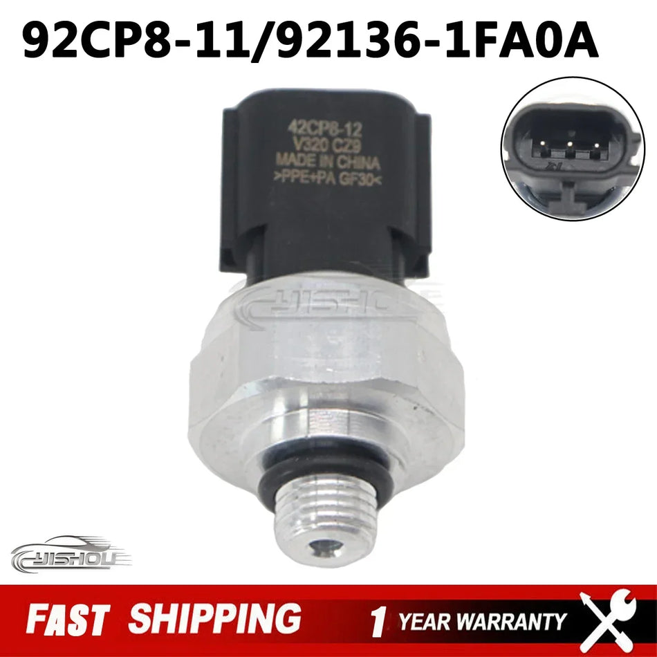 Snímač tlaku AC pre Nissan 370Z, Maxima, Murano, Quest, Rogue, Sentra, Cube, Altima, Versa, Armada 92136-3Z600
