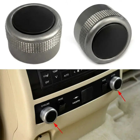 Rear AC Volume Knob Switch For Toyota Land Cruiser LC200 8641960011 by InterCyprus Trading Ltd