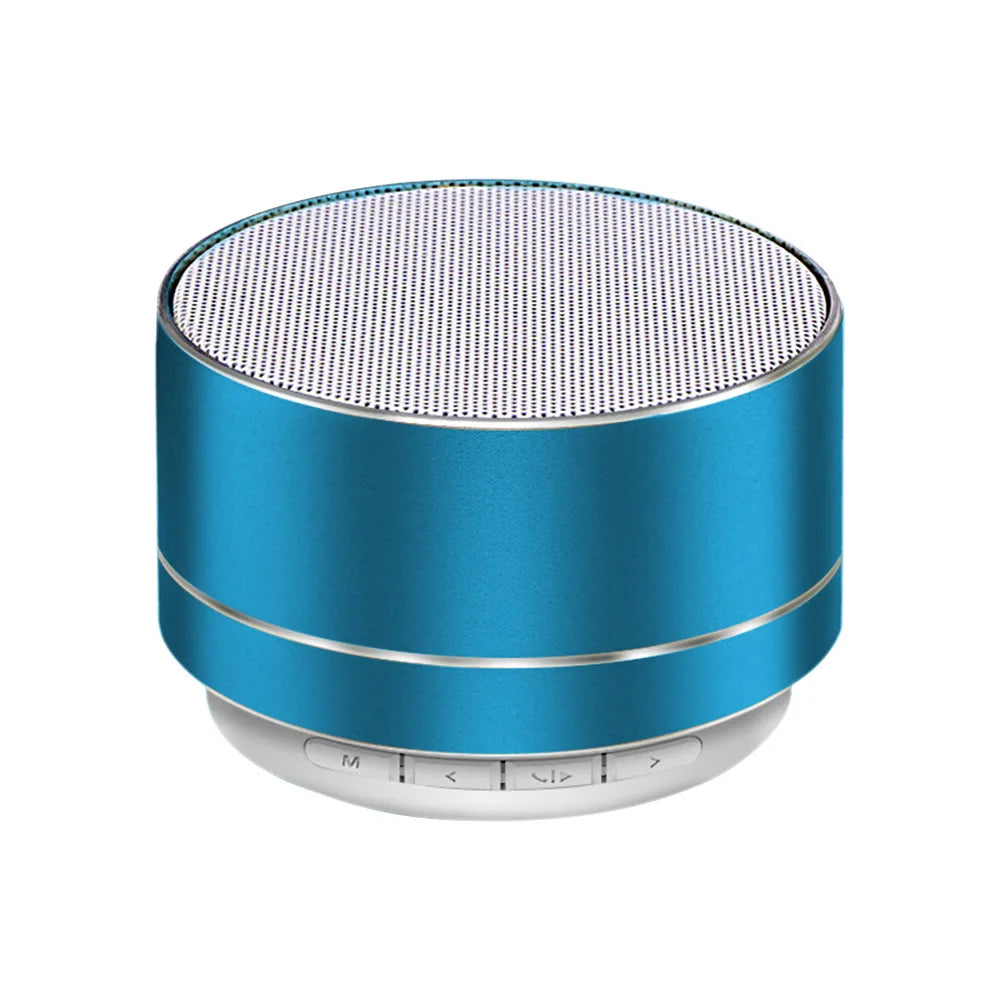 A10 Mini Portable Bluetooth Speaker - Compact Wireless Subwoofer for Outdoor and Home Use Blue