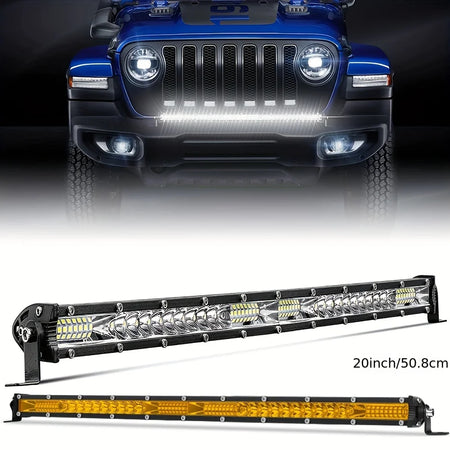 10 And 20 Inch LED Light Bar Off Road &ndash; Bright Flood Beam