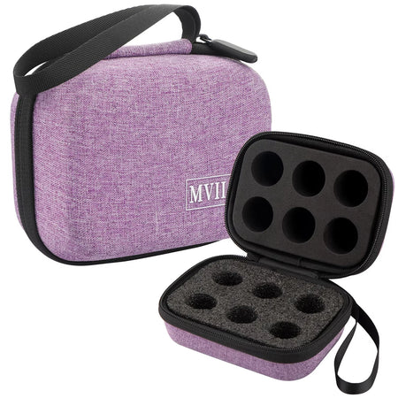 Insulin Fridge Case &ndash; 6 Slot Removable Foam Organizer Blue