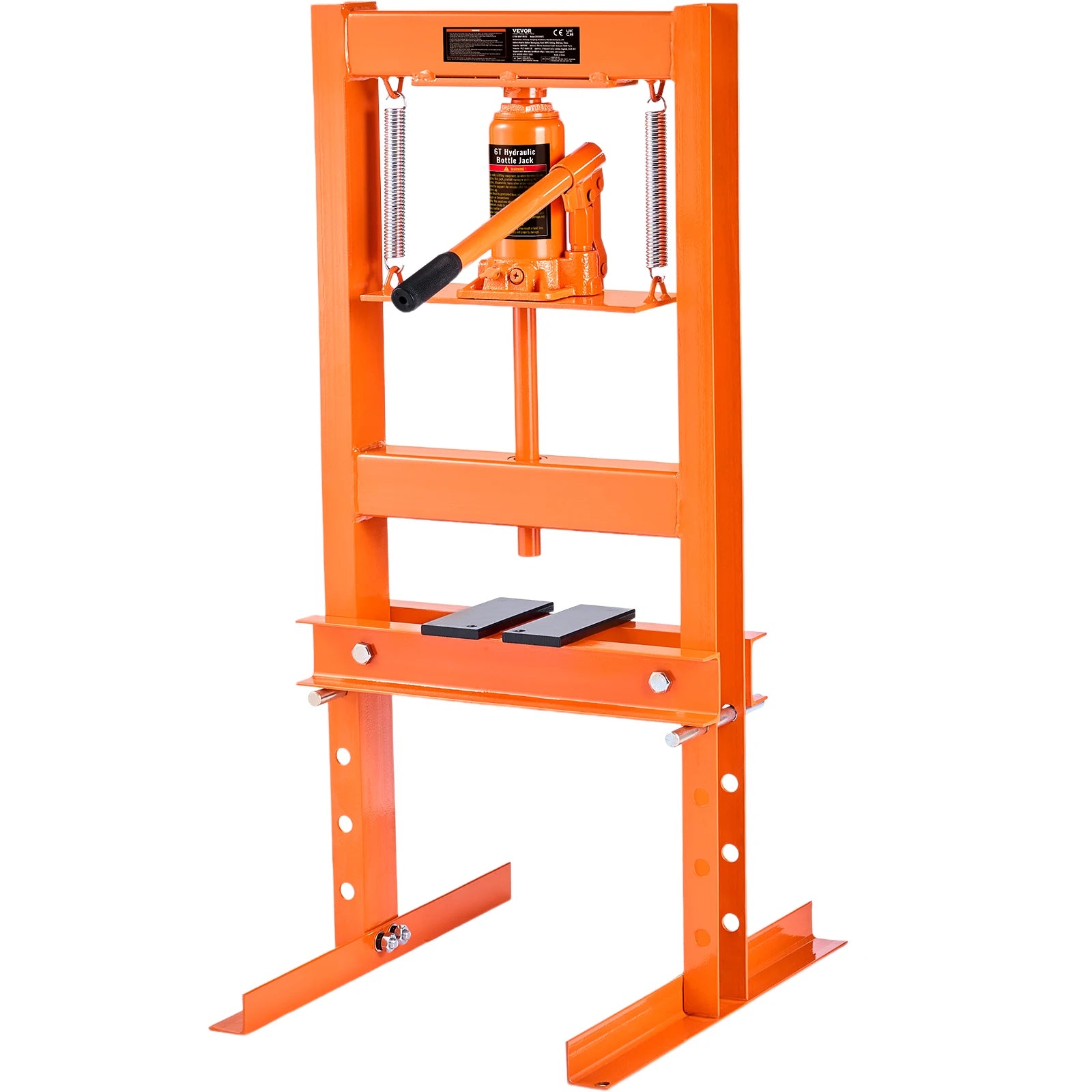 SucceBuy Hydraulic Shop Press 6T H-Frame &ndash; Heavy Duty