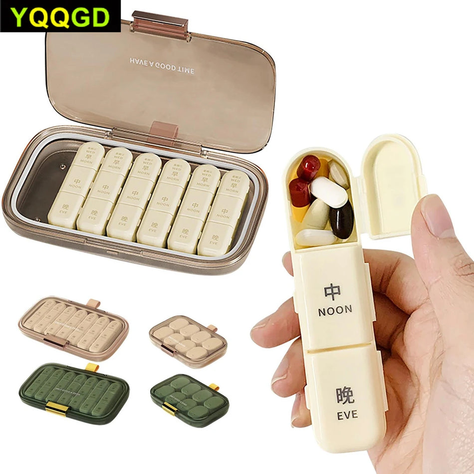 YQQGD Pill Organizer &ndash; Large Capacity for Daily Medication Management