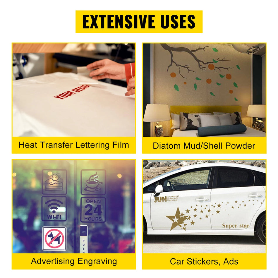 Plotter de tăiere din vinil de 28in cu software SignCut