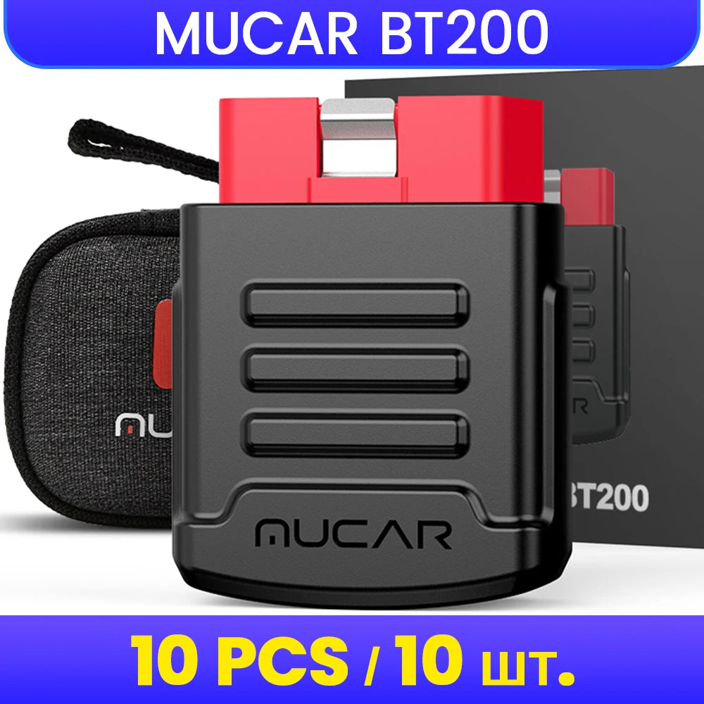 MUCAR BT200 BT200 PRO OBD2 Bluetooth Scanner &ndash; Full Scan