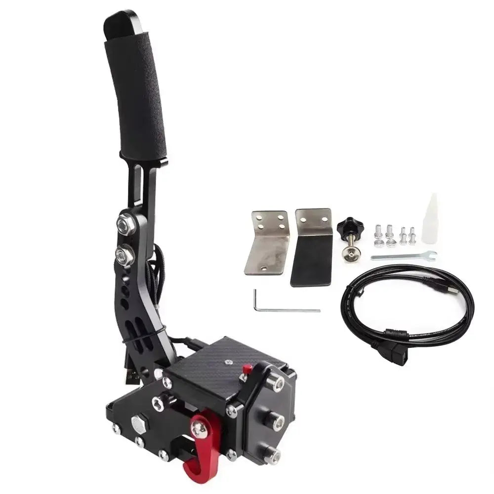 USB Handbrake PS4/PS5 Support Logitech G29 or T300, XBOX1 XSS XSX for G920, PC SIM Racing Horizon Games Hand Brake System by InterCyprus Trading Ltd