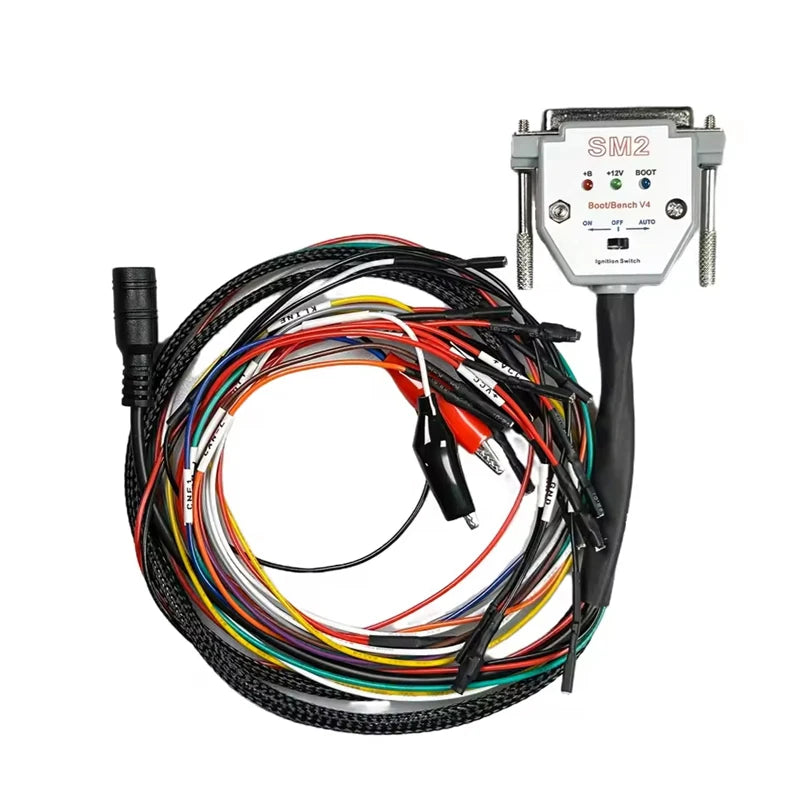 ITCARDIAG SM2 PRO ECU Bench Cable with 3 LED Switch, DB25 Pinout