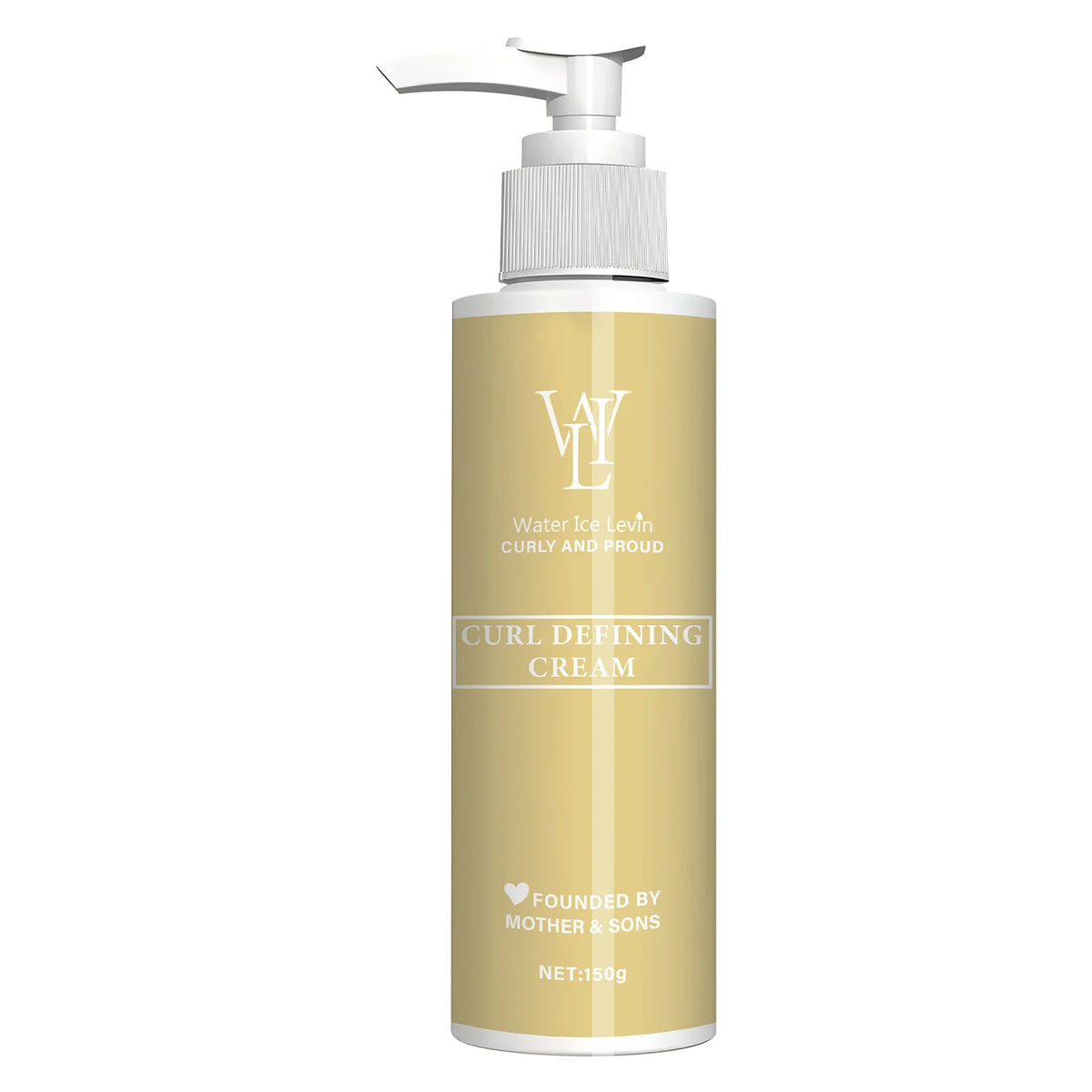 Water Ice Levin Curly Hair Enhancement Cream &ndash; Moisturizing and Styling Formula 1