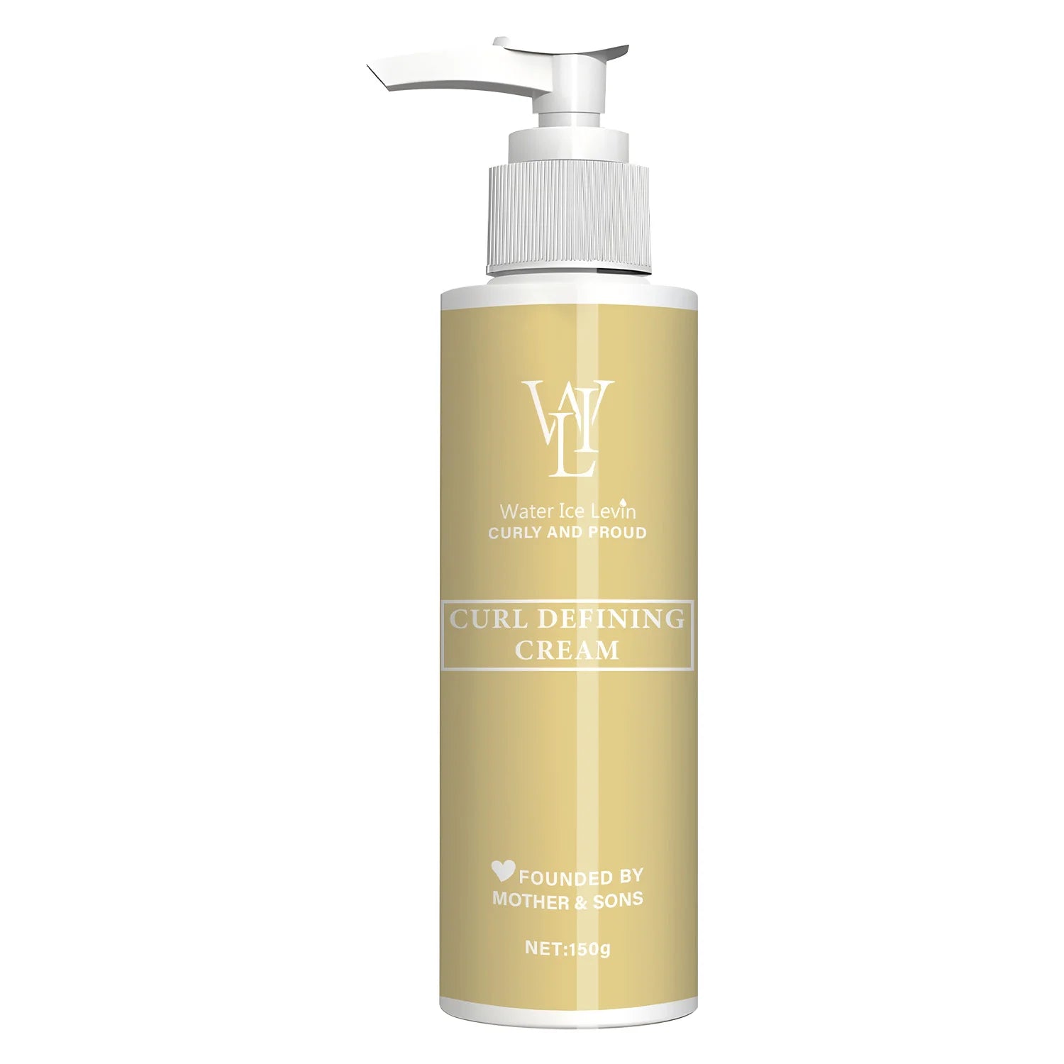 Water Ice Levin Curly Hair Enhancement Cream &ndash; Moisturizing and Styling Formula 1