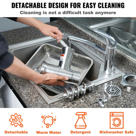 Industrial Meat Grinder 650W Sausage Maker