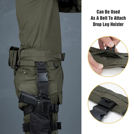 IDOGEAR Tactical Belt MOLLE 3424 &ndash; Inner Outer Belt Set