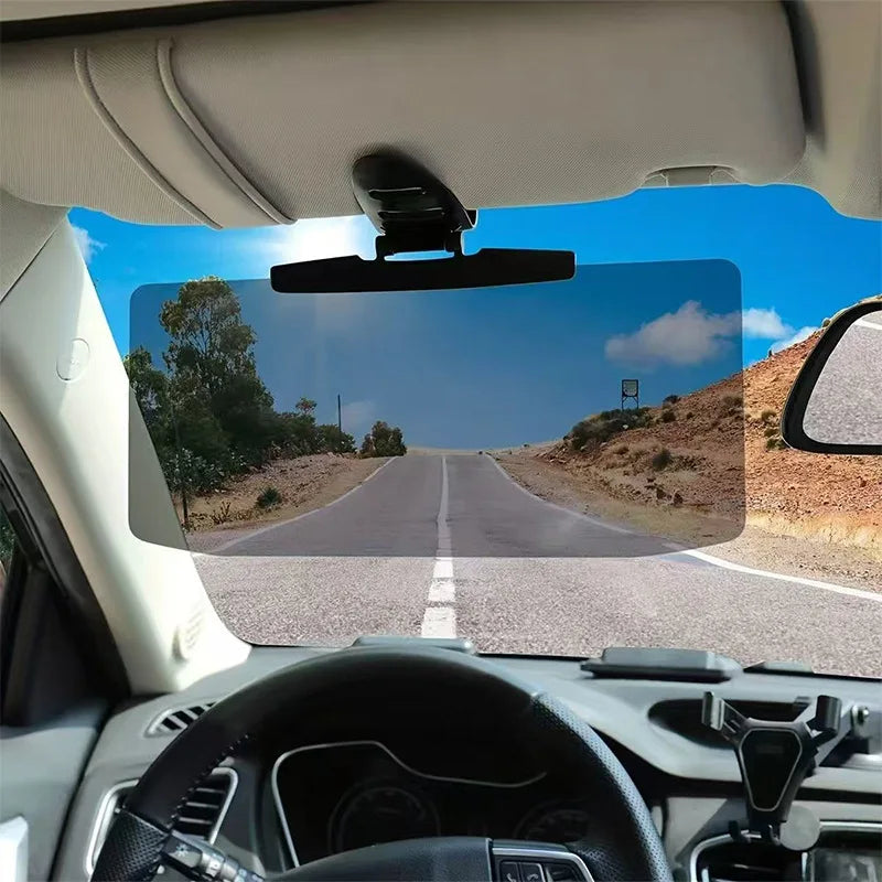 Estensore Grande per Parasole Auto Polarizzato con Protezione UV400, Fibbia Sicura