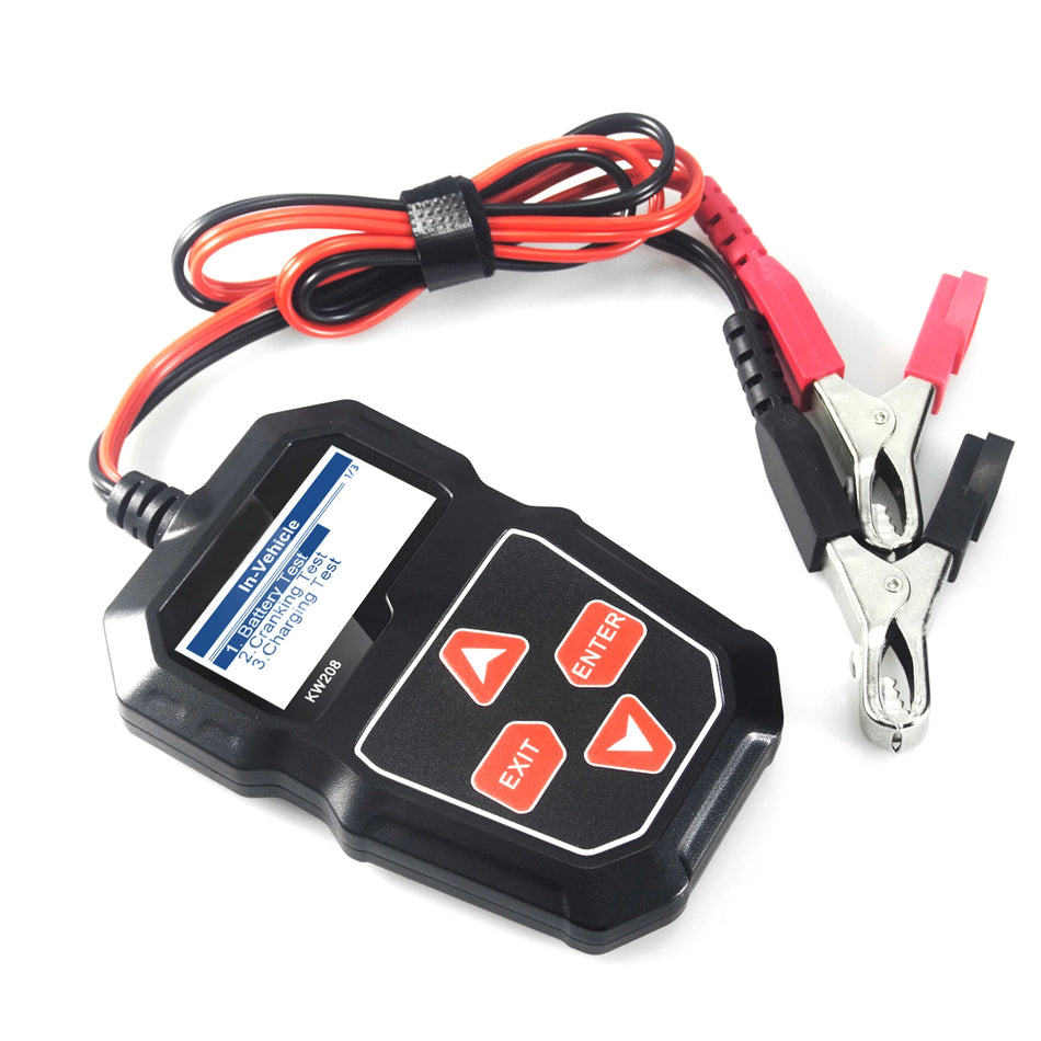 Tester opterećenja automobilske baterije 12V, analizador alternatora i valnog oblika