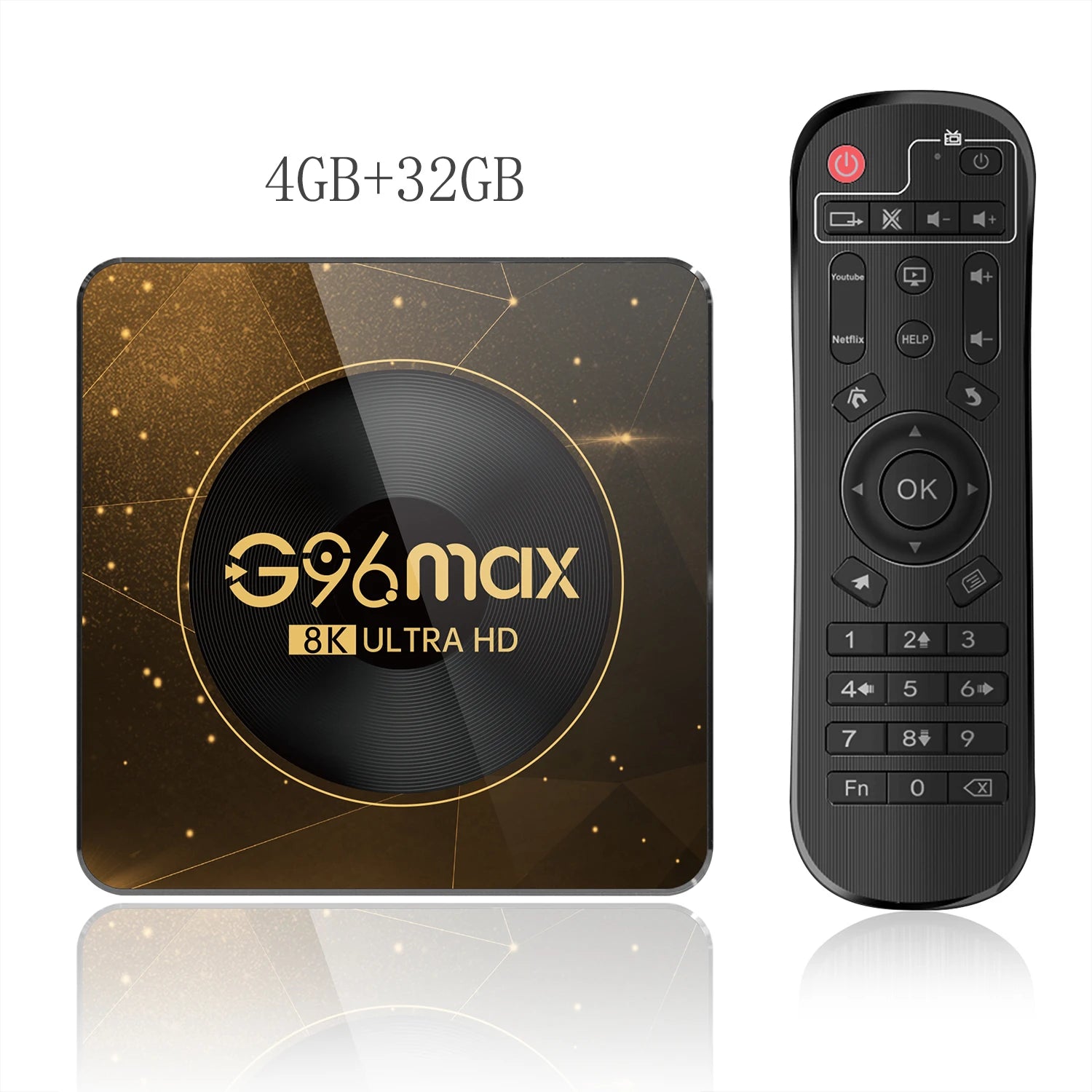 MAXA13 Android TV Box &ndash; 8K Ultra HD Streaming Netflix 4GB32GB / AU Plug