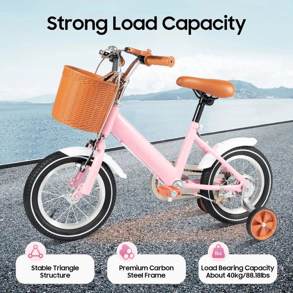 12 Inch Kids Balance Learning Bicycle - Height Adjustable