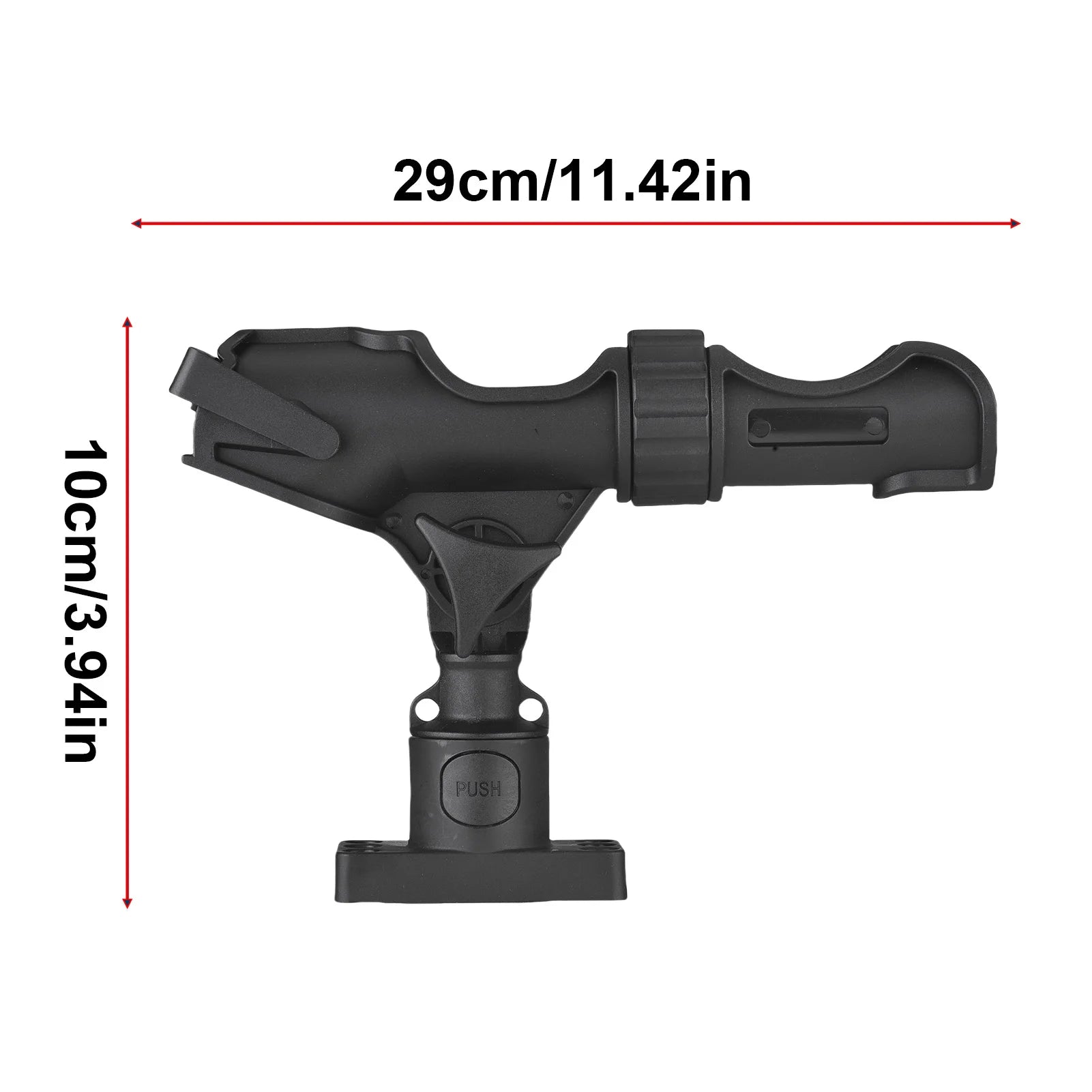 360-Degree Adjustable Fishing Rod Holder for Kayak and Boat