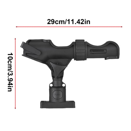 360-Degree Adjustable Fishing Rod Holder for Kayak and Boat