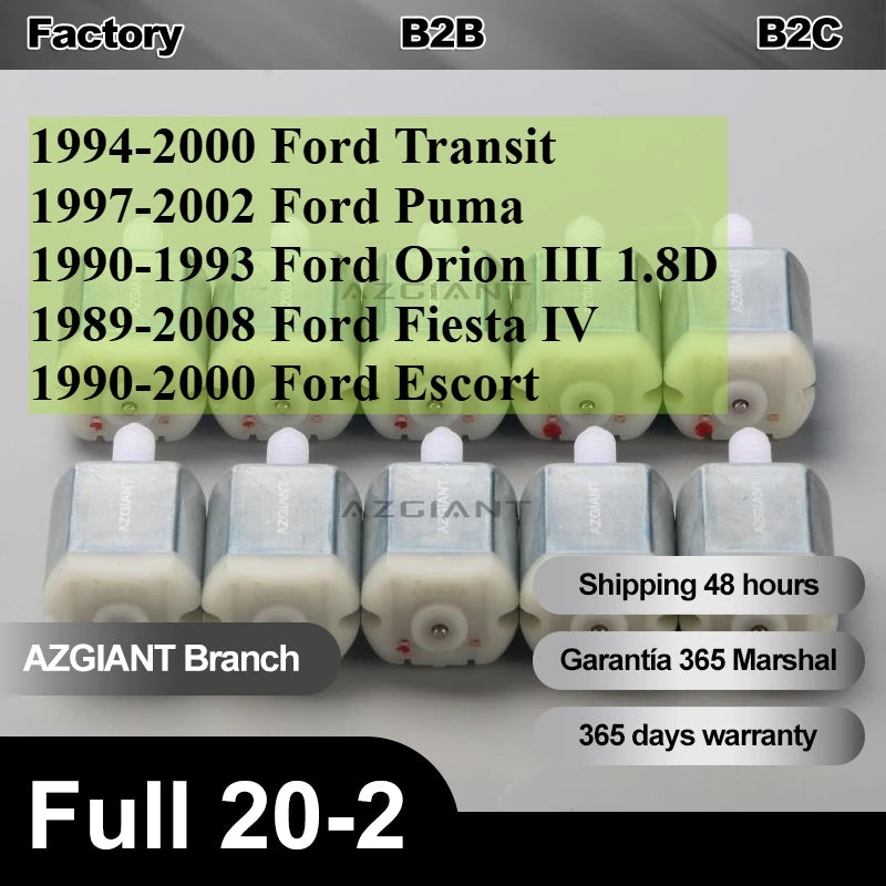 Central Locking Motor for Ford Transit and Ford Puma Heavy Duty Metal Construction