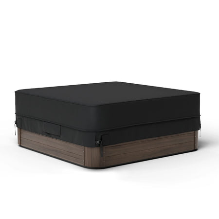 600D Oxford Hot Tub Dust Cover Cap &ndash; Waterproof UV Guard black / 193X193X51CM