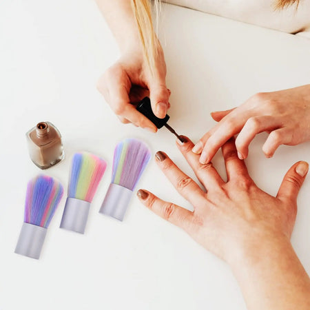 YIKOOLIN Colorful Dust Brush Dip Powder Nail Kit &ndash; Fast