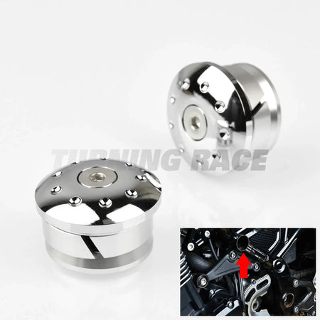 Frame Hole Plug Kit for Kawasaki Z900RS / CAFE / SE 2018–2026 CNC Aluminum Frame Guard Insert Cap Cover Accessories by InterCyprus Trading Ltd