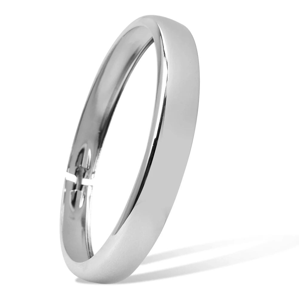 Motorcycle Black Chrome 5.75 Inch Headlight Trim Ring &ndash; Stylish Custom Fit for Harley Sportster and Dyna Chrome