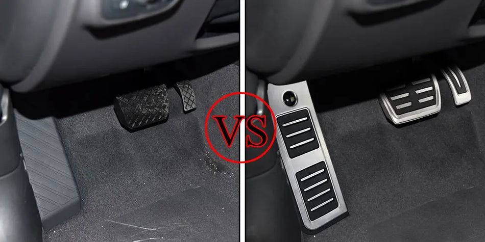 Audi A6 C8 LHD Pokrivači Pedala, Nehrđajući Čelik S Gumom