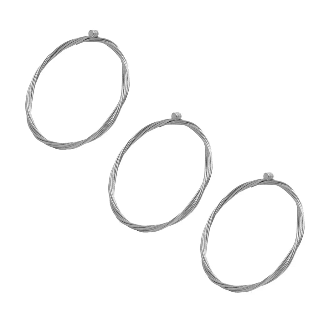 Universal Motorcycle Electric Scooter Throttle Clutch Cable &ndash; Durable Galvanized Steel Construction 3pc