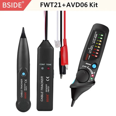 BSIDE FWT21 &ndash; Network Cable Tracer with Tone Generator FWT21-AVD06 Kit / CHINA