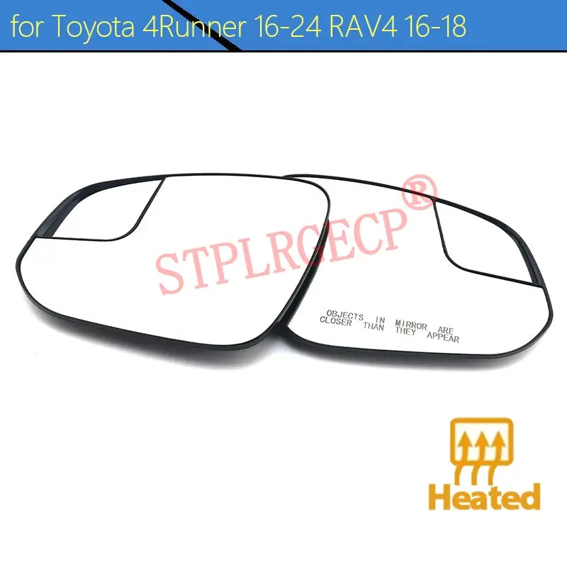 Driver or Passenger Rearview Side Mirror Lens Door Wing Mirrors Glass with Heating for Toyota 4Runner 16-24 RAV4 16-18 by InterCyprus Trading Ltd