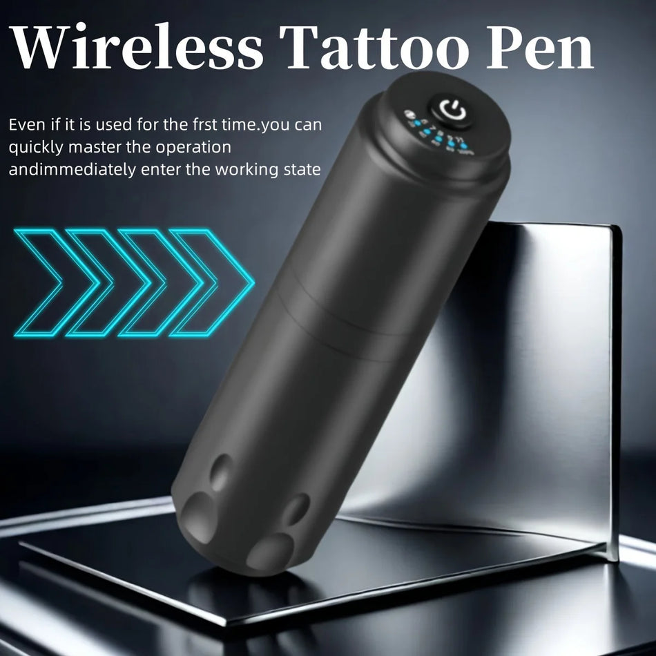 Penna per tatuaggi wireless USB ricaricabile a drive diretto PMU