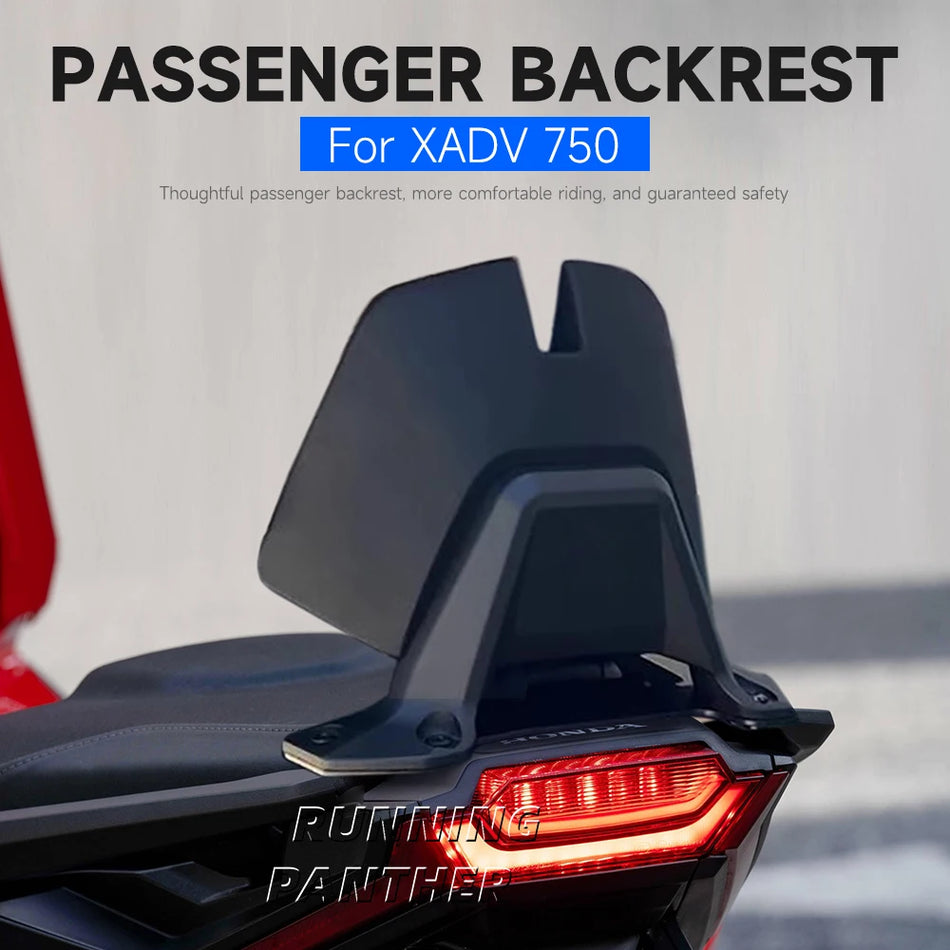 Aizmugurējā pasažiera atzveltne ar putu un alumīnija Honda X-ADV 750 modelim
