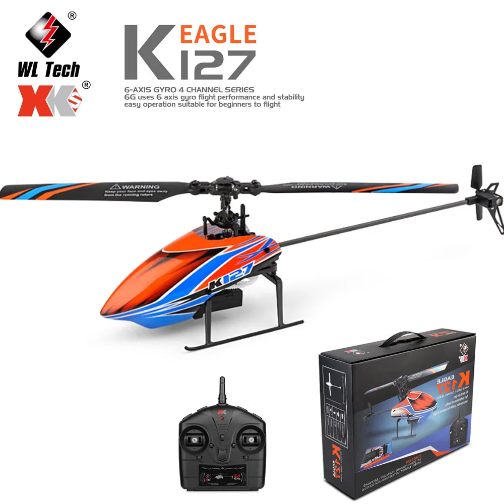 WLtoys K127 RC Helicopters V911S 2.4G &ndash; Six Axis Gyro