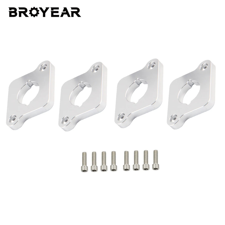 Billet Aluminum Coilpack Adapter Plates For Audi VW A3 TT 1.8T 2.0TFSI by InterCyprus Trading Ltd