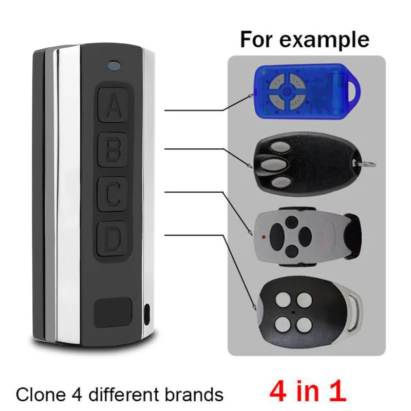 Universal Garage Door Remote Control Duplicator - 280MHz to 868MHz