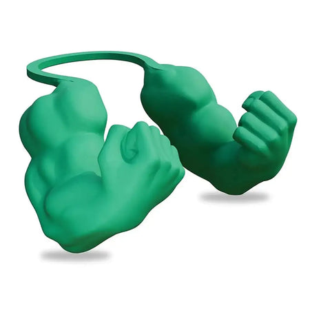 3D Printed Cat Muscle Arm Cosplay Prop for Halloween Green