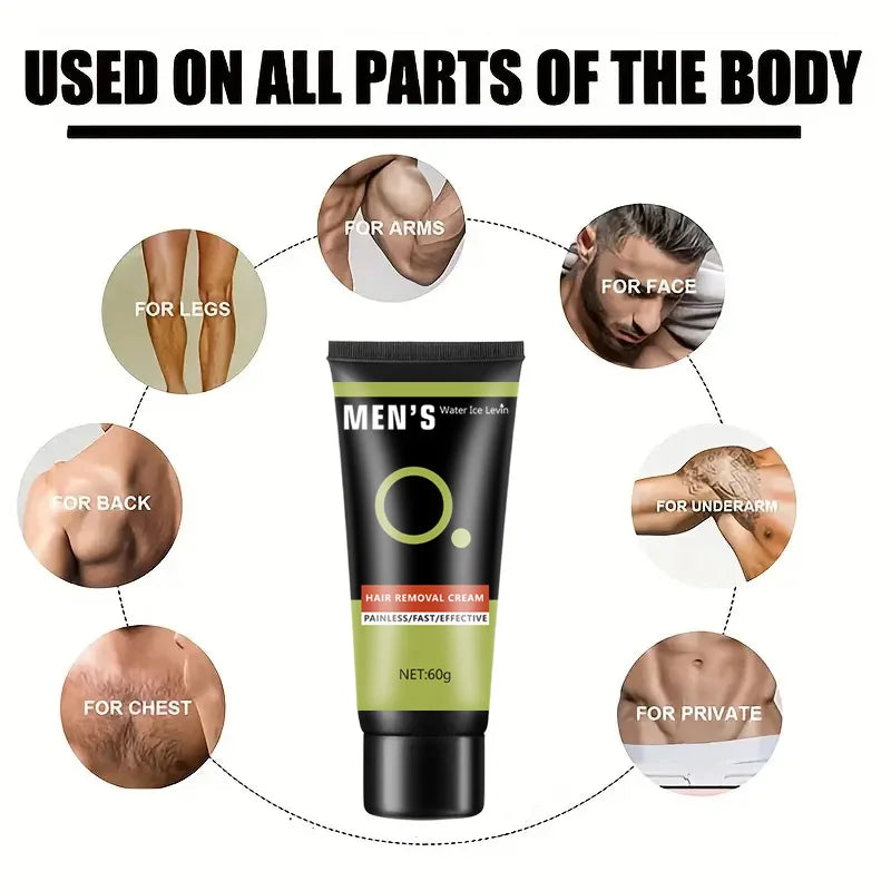 Water Ice Levin Hair Removal Cream &ndash; Mild and Effective for Sensitive Areas