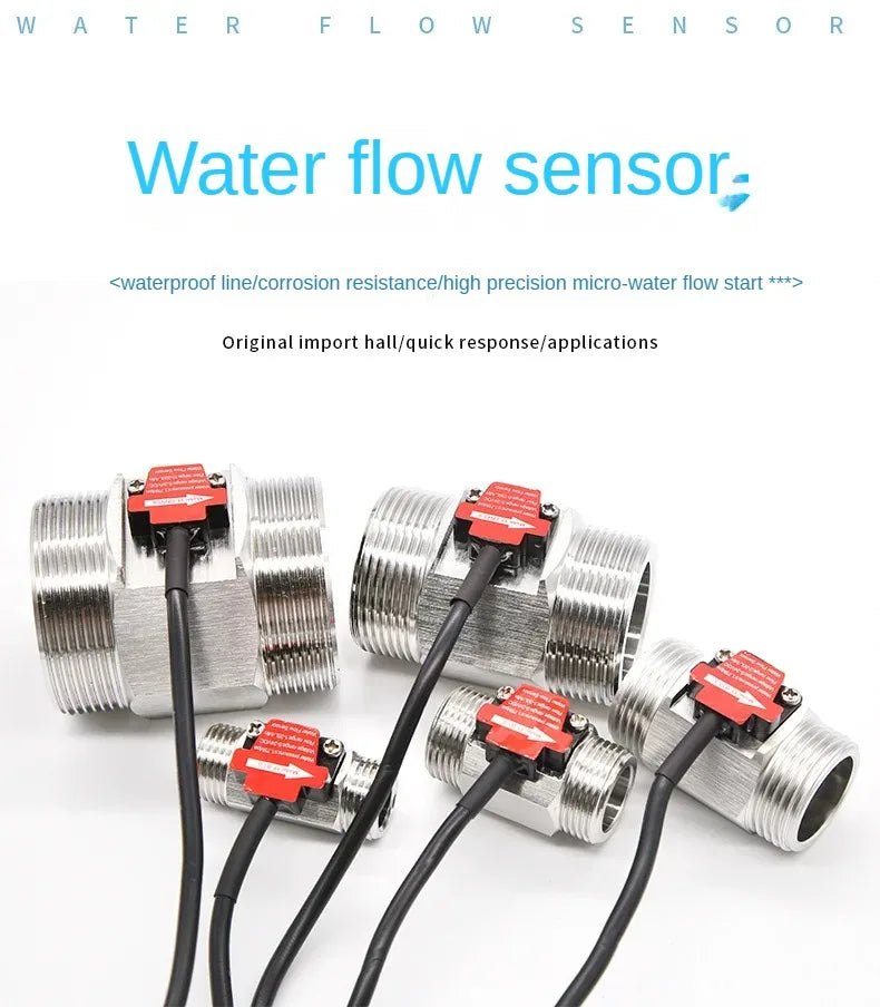 YF-B1-S - Stainless Steel 50mm Magnetic Flow Sensor